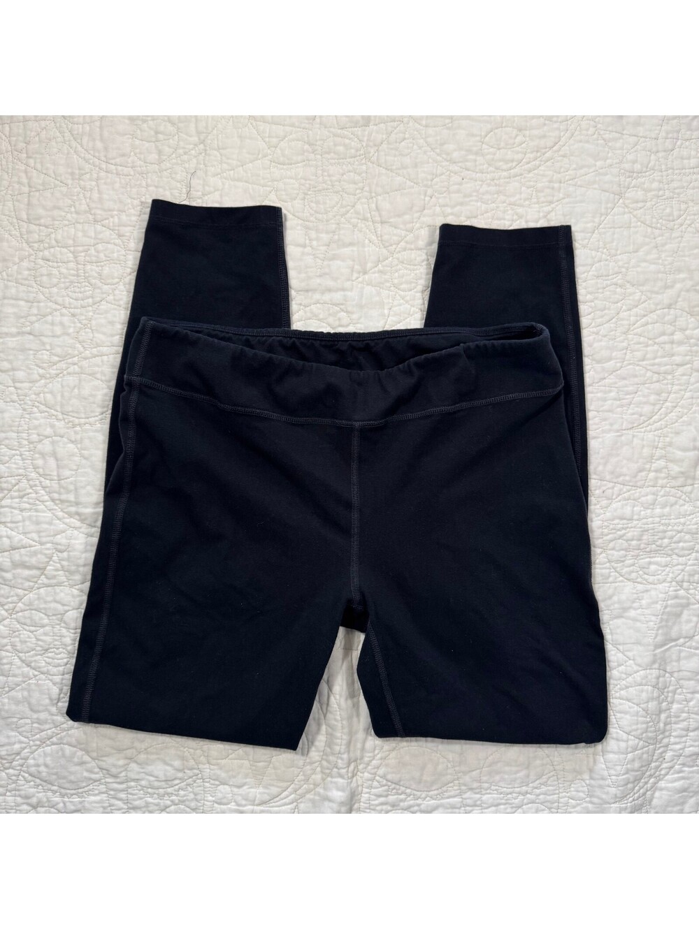 Patagonia Organic Cotton Black Activewear Leggings Size large